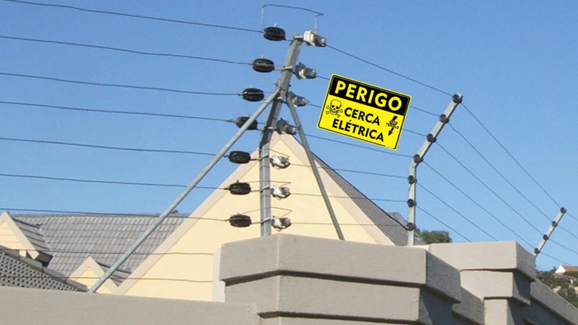 Instalação de cerca elétrica